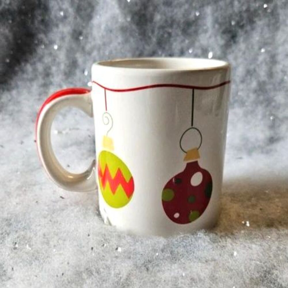 Vintage y2k Christmas Ornaments Coffee Mug